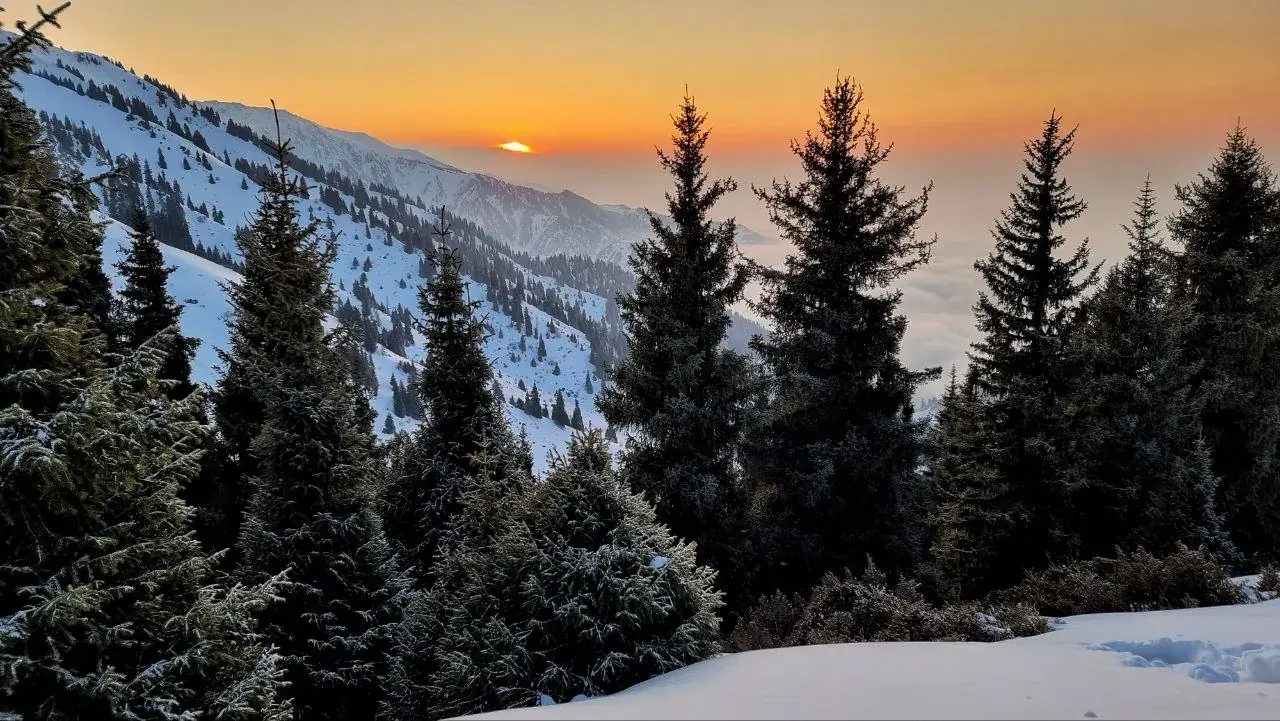 Winter hike in Kim-Asar