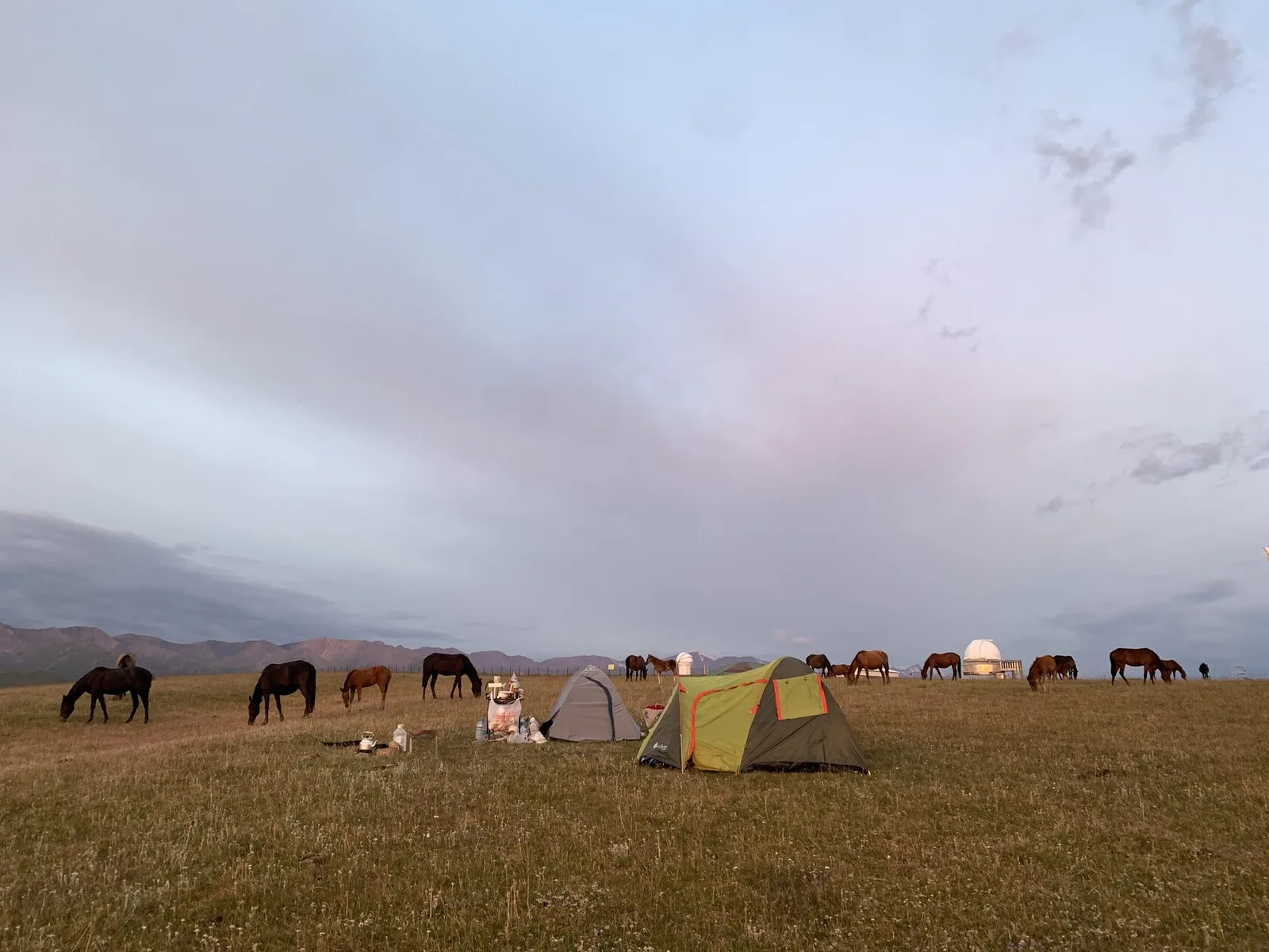 Рассвет на плато Ассы