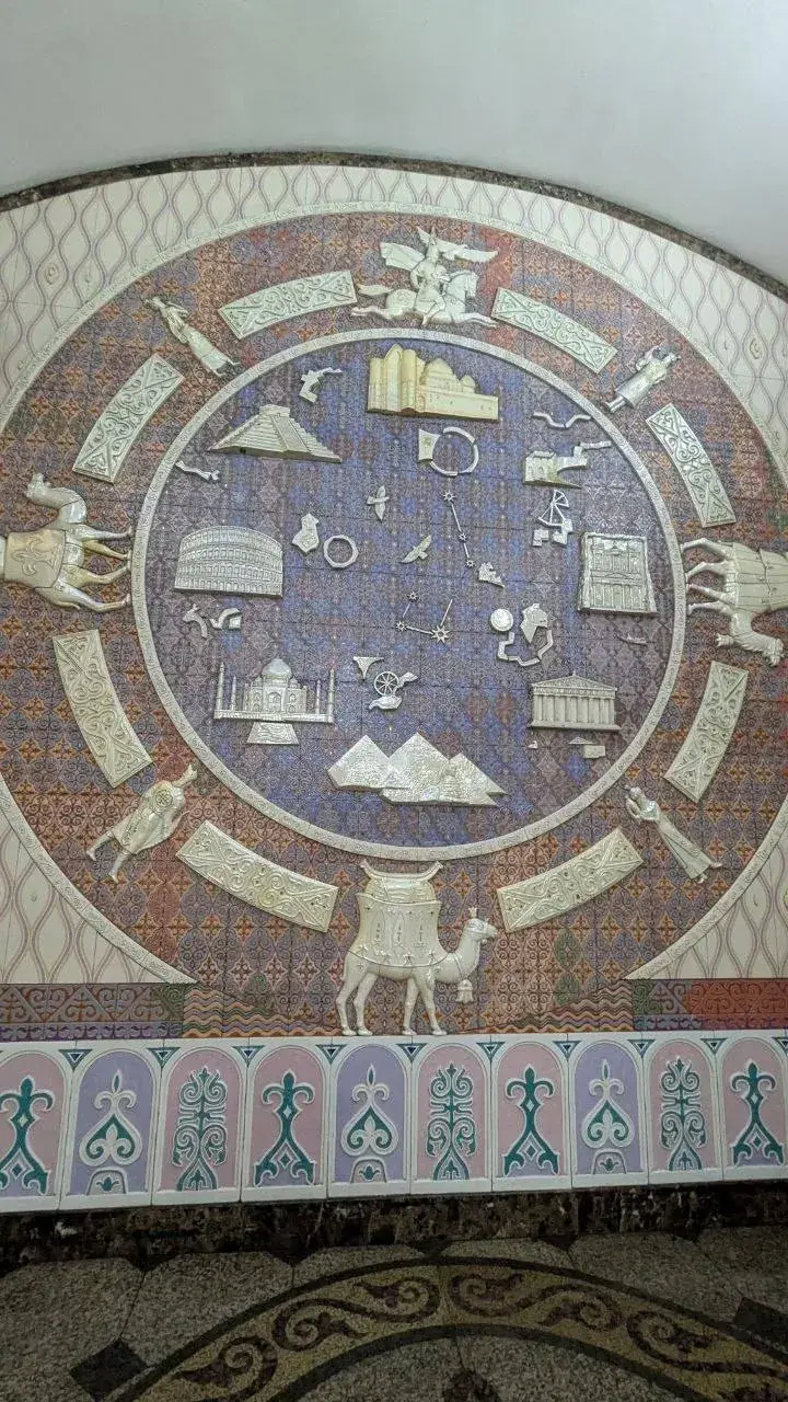 Metro station interior