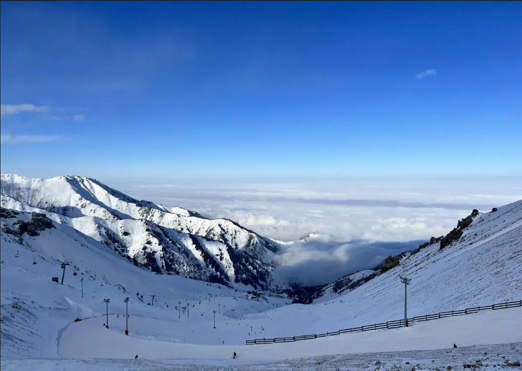 Shymbulak mountain views