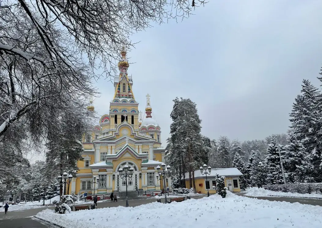 Ascension Cathedral in winter