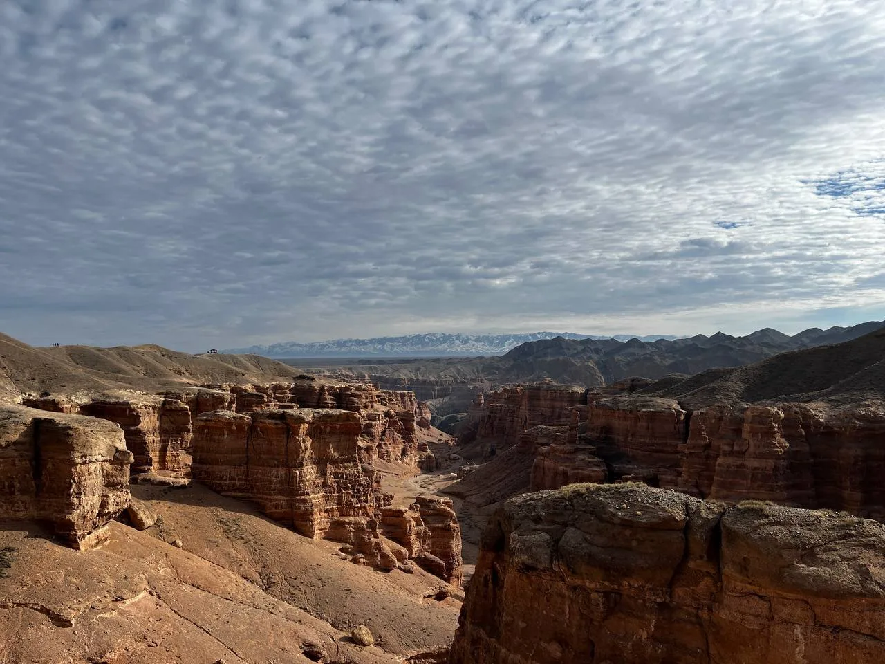 View of Charyn Canyon from above